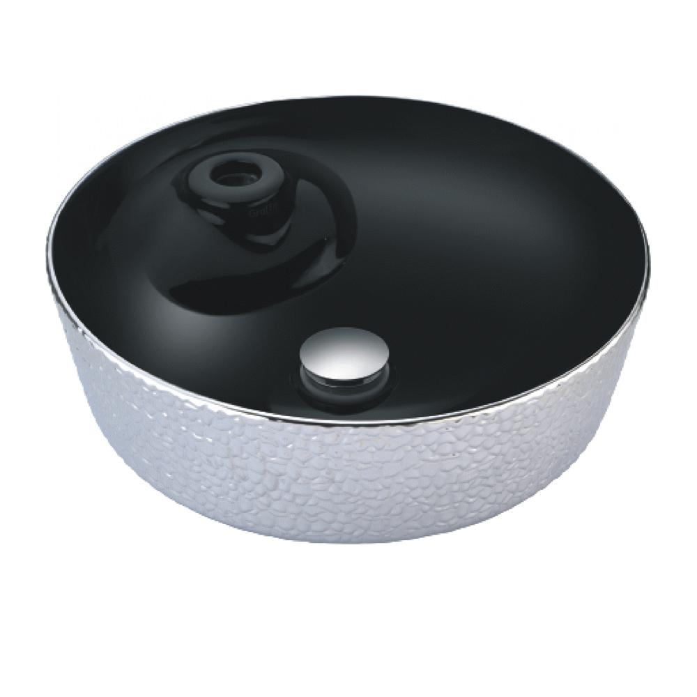 ( GA-1472 SB ) Outside Silver, Inside Black