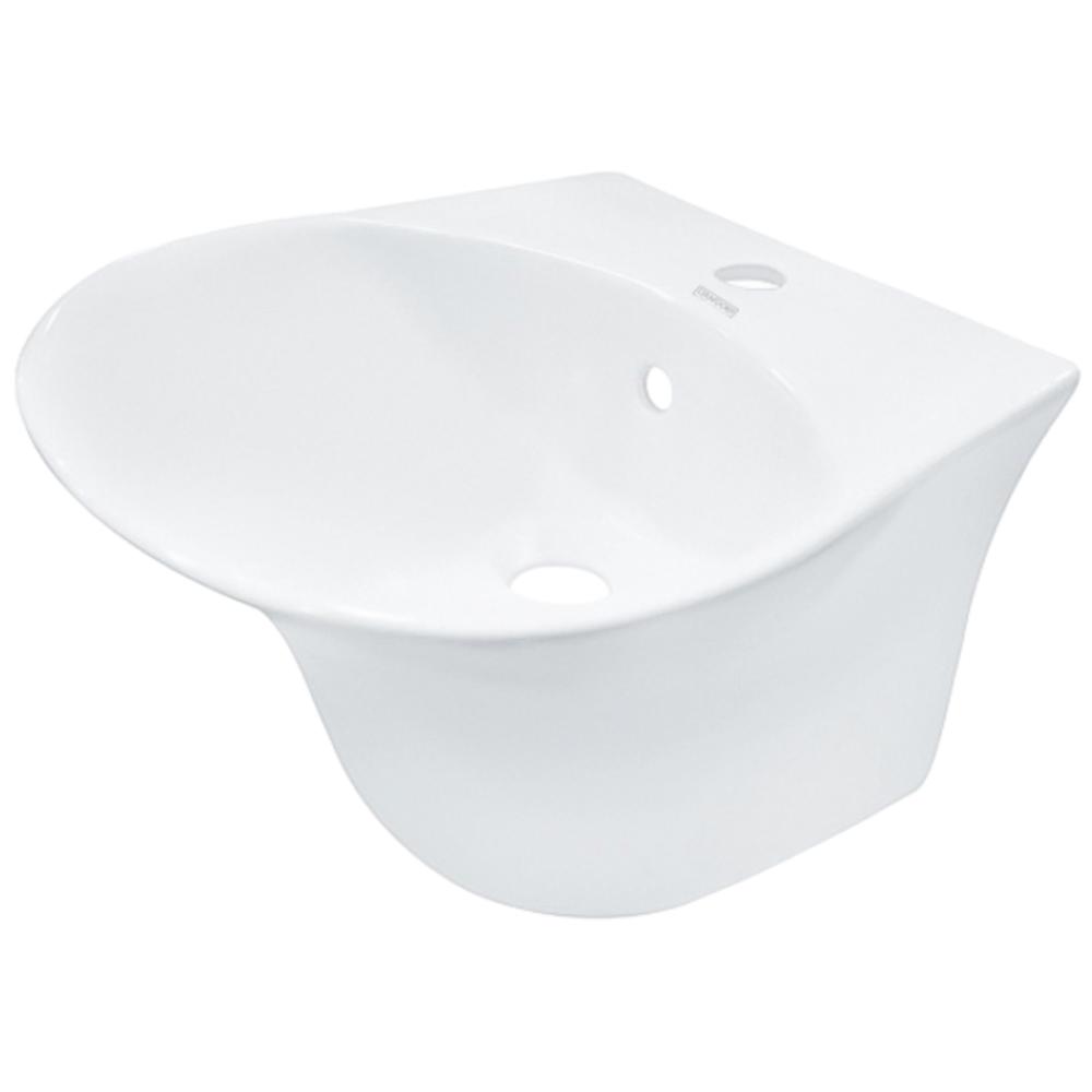 One Piece Semi Pedestal ( White / Ivory )