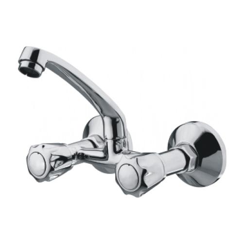 Sink Mixer With Swinging Spout
