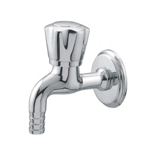 Nozzle Cock with Wall Flange Chrome